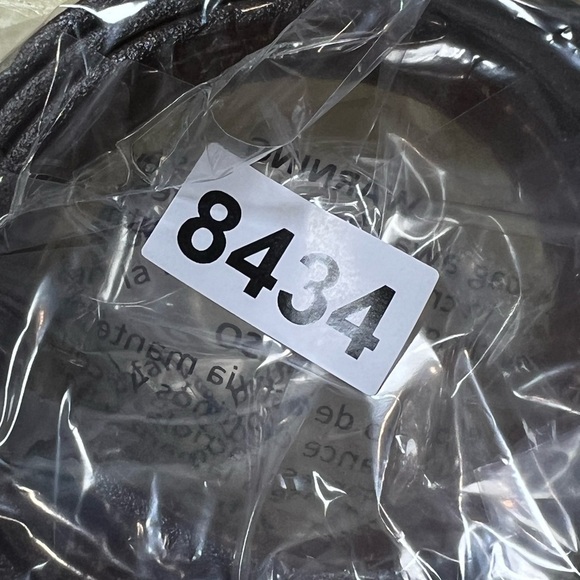 Like New Lyntone Made in USA Genuine Leather Brown Western Belt Silver Buckle - Picture 11 of 11